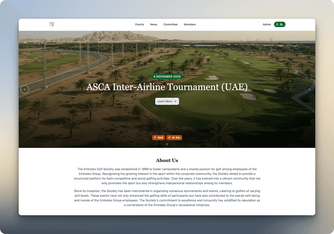 New EGS Website Launch